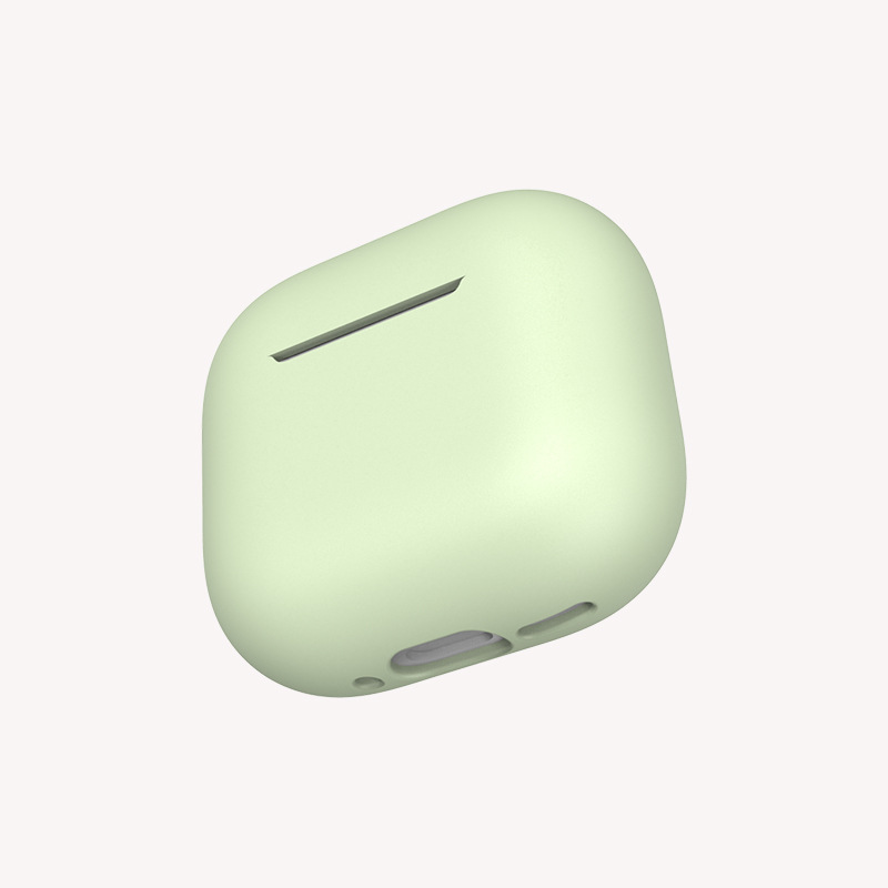 airpods4 ヘッドフォンシェル保護カバー Apple airpods ワイヤレス Bluetooth ヘッドセットシリコン保護ケースに適しています|undefined