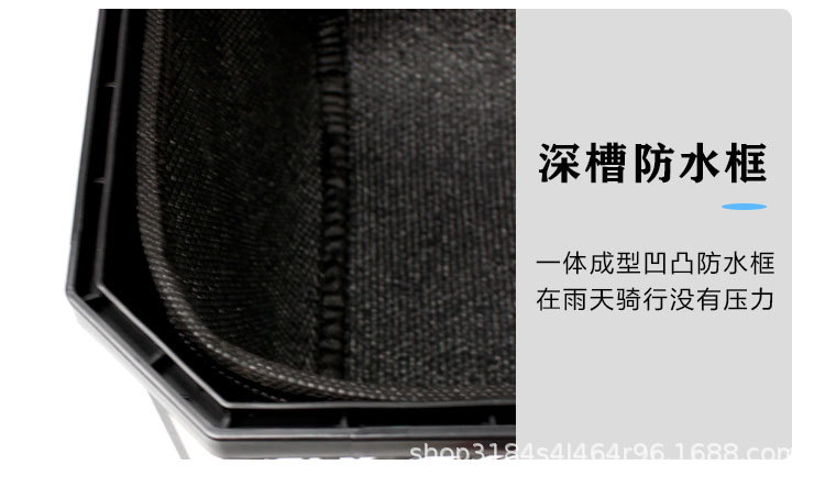 Universal Motorcycle Tail Box, Electric Vehicle Trunk, Large Storage Box, Waterproof Thickened Delivery Box for Electric Scooters