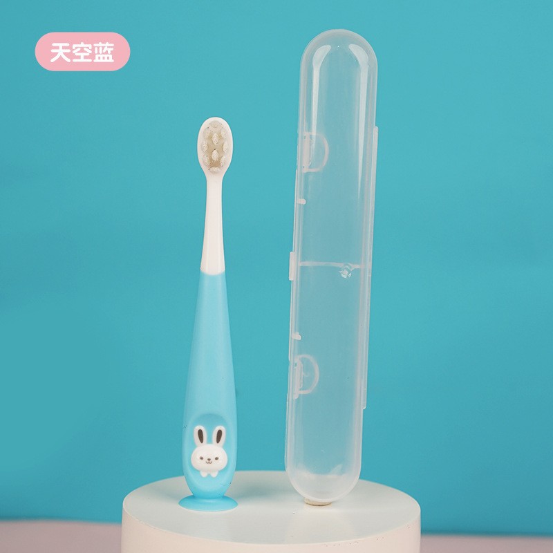 Caricatura para niños cepillo de dientes de cabello blando cepillo de dientes de cabello blando 1 - 12 años de edad bebé cepillo de dientes de cabello blando limpio oral caja al por mayor