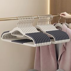 衣架家用挂衣无痕防滑肩角晾晒衣挂不起包衣服挂架加粗加厚衣撑子