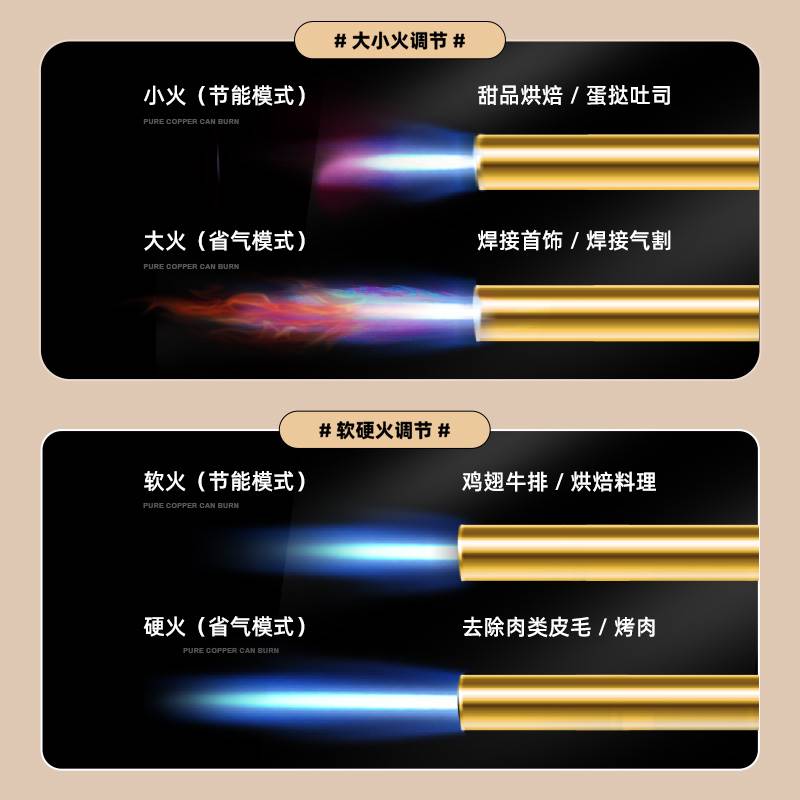 j8头烧喷火器德用喷枪点火猪皮枪手持卡式烤肉打火烧毛喷枪g3