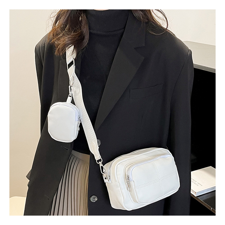 Nowa, mała, popularna torba listonoszka Baigou Box Nylon na jedno ramię dla kobiet_voghion.com