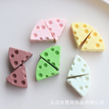 网红发圈仿真奶酪树脂饰品配件 diy手工奶油胶贴片材料 直播货源