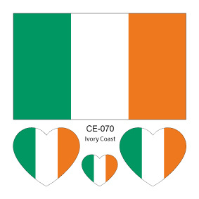 Colección completa de banderas nacionales Spot Juegos del Día Nacional Pegatinas de bandera de amor Pegatinas de tatuajes Pegatinas faciales impermeables para hombres y mujeres Pegatinas de actividad