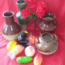 写生静物瓷陶罐10件一套厂家直供仿真水果禽鸟标本美术石膏像批发