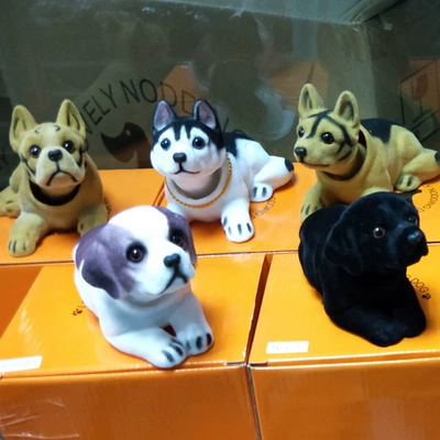 Head Dog for Car, Spring Dog: Car ornaments