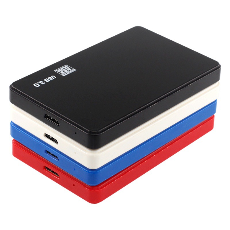 Caja para disco duro 2.5'' USB 3.0, compatible HDD/SSD, ABS resistente, sin herramientas, personalizable con logo.