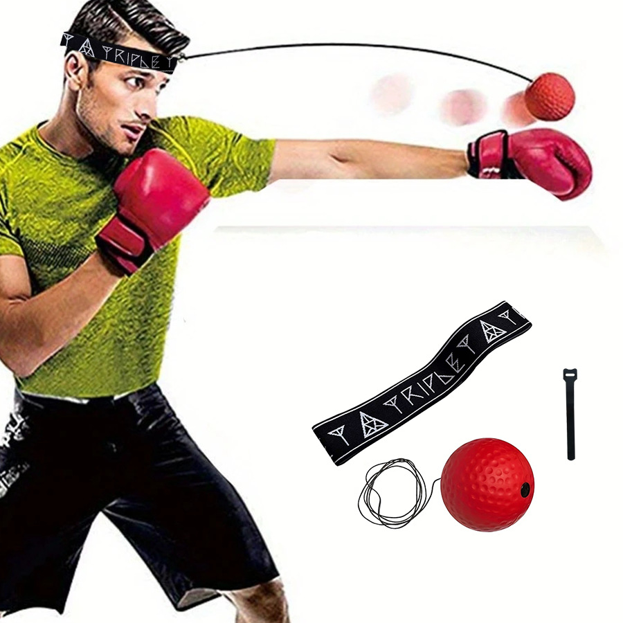 Cross-Border Head-Mounted Boxing Speed Reaction Ball for Adults and Children, Fighting Training, Sanda Sports, Reaction Rebound, Stress Relief