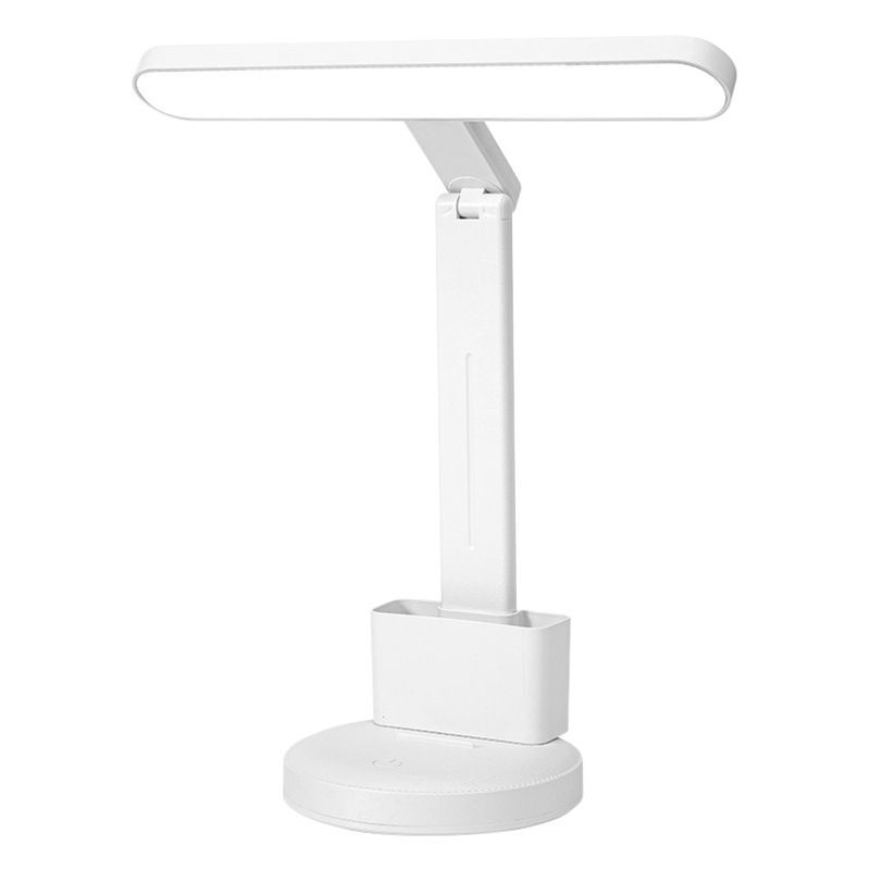Lámpara de escritorio protección para los ojos aprendizaje LED titular de la pluma versión extendida recargable plug-in dormitorio lámpara de noche estudiante dormitorio Lámpara de lectura