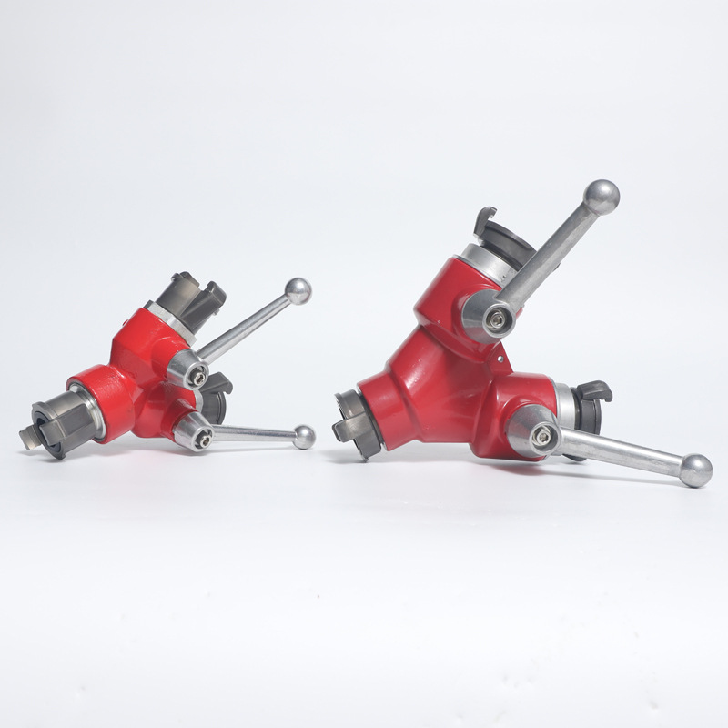 森林消防分水器 内涨式二分三分快速分水器高压消防分水器