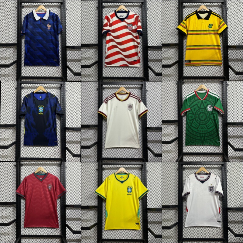 2627 World Cup Spain France Brazil Portugal Thai Version Match Jerseys of the Same Style, Quick-Drying, Can Be Printed with Numbers and Shipped on Behalf of Others 2627 World Cup Spain France Brazil Portugal Thai Version Match Jerseys of the Same Style, Quick-Drying, Can Be Printed with Numbers and Shipped on Behalf of Others