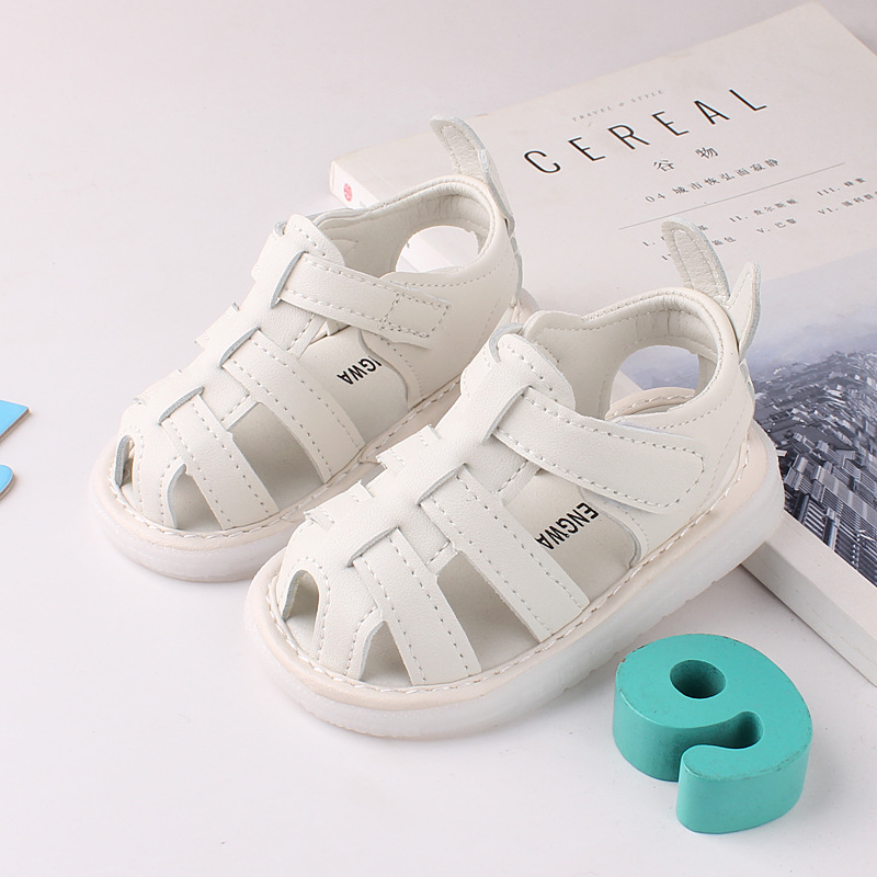 A summer Sandals Baotou Toddler Sandals soft sole men and women Sandy beach Sandals On behalf of Manufactor 2640