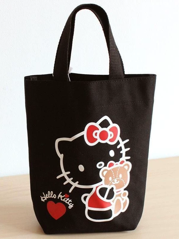 Hello kitty, Hello Kitty, handheld small bag, food bag