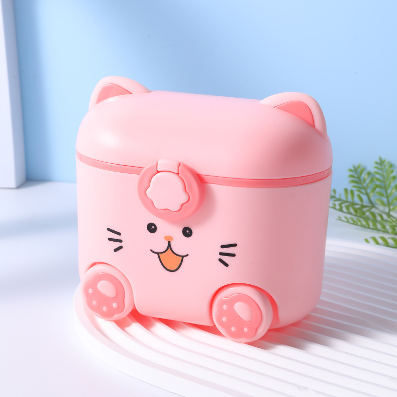 새끼 고양이 분유 상자 (핑크)