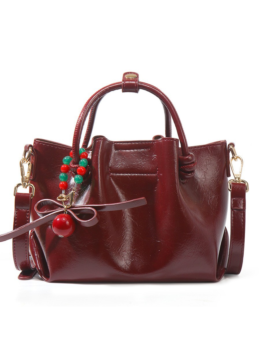 Bolso de fábrica original de bolso de Navidad perrito bolso de bolso de mujer 2025 nuevo bolso de boda rojo bolso de alta calidad