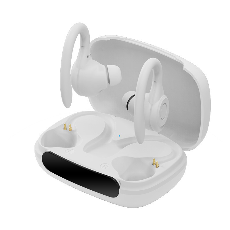 工場は新型耳掛け式y7無線bluetoothイヤホン運動ランニング専用プライベートモデルtws帯デジタル表示を提供している|undefined