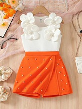 T 82822 Baby's Floral Dress Set ��ͯ�������b �羳�W��