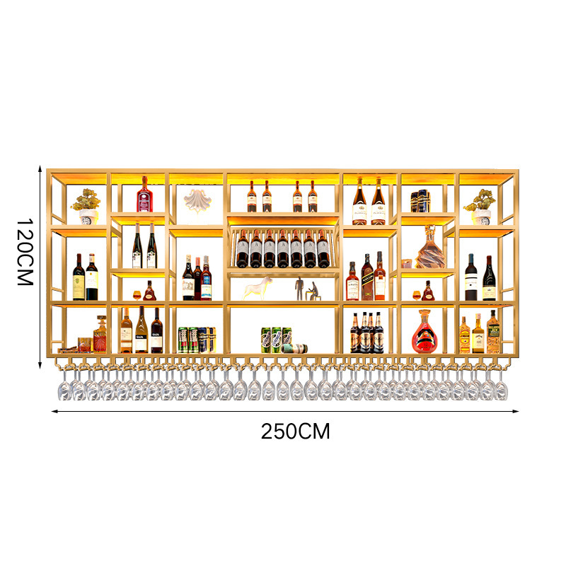 램프가있는 골든 250*20*120