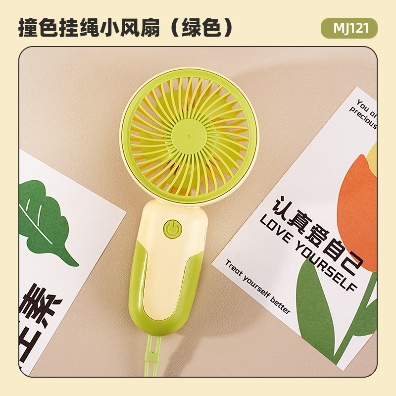 Ventilador de mano USB portátil, ideal para verano y oficina