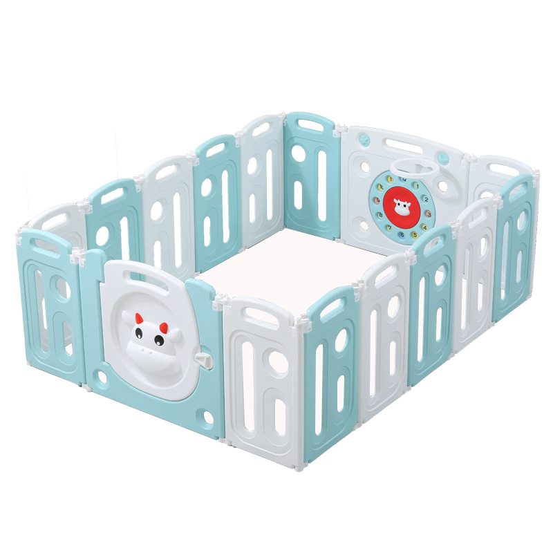 Youxue valla de protección infantil valla de juego para bebés valla plegable para pisos domésticos interiores para niños pequeños al por mayor
