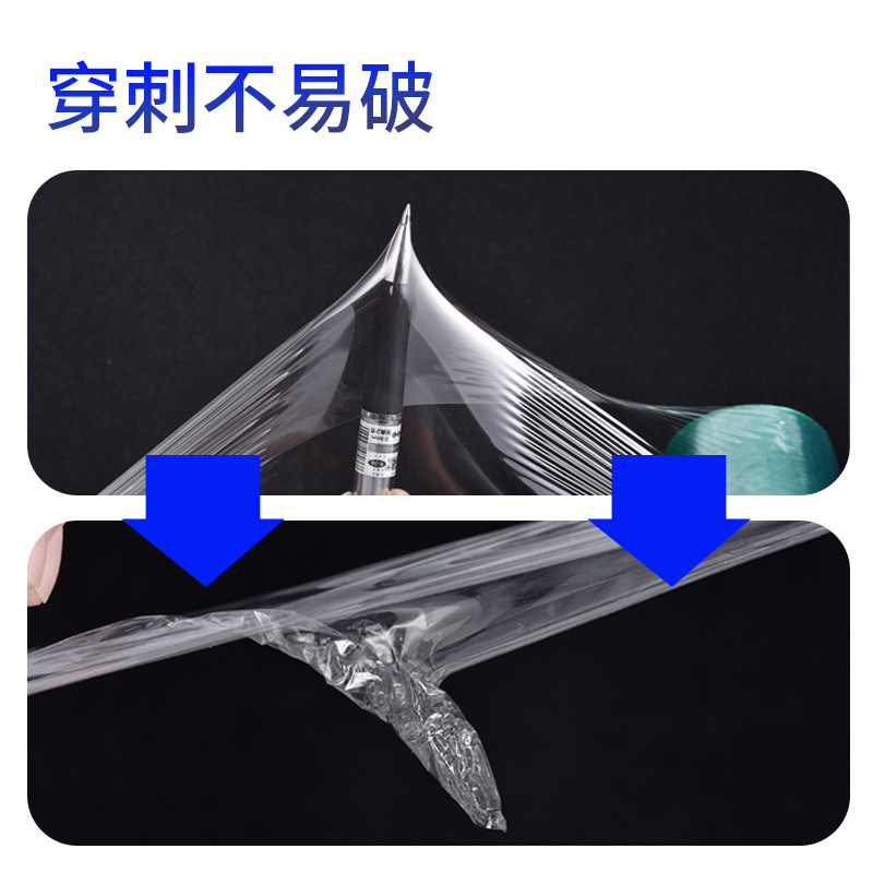 Fabricante de películas de bobinado pequeño rollo de injerto industrial estiramiento autoadhesivo película de embalaje película de alambre película de bobinado de PVC