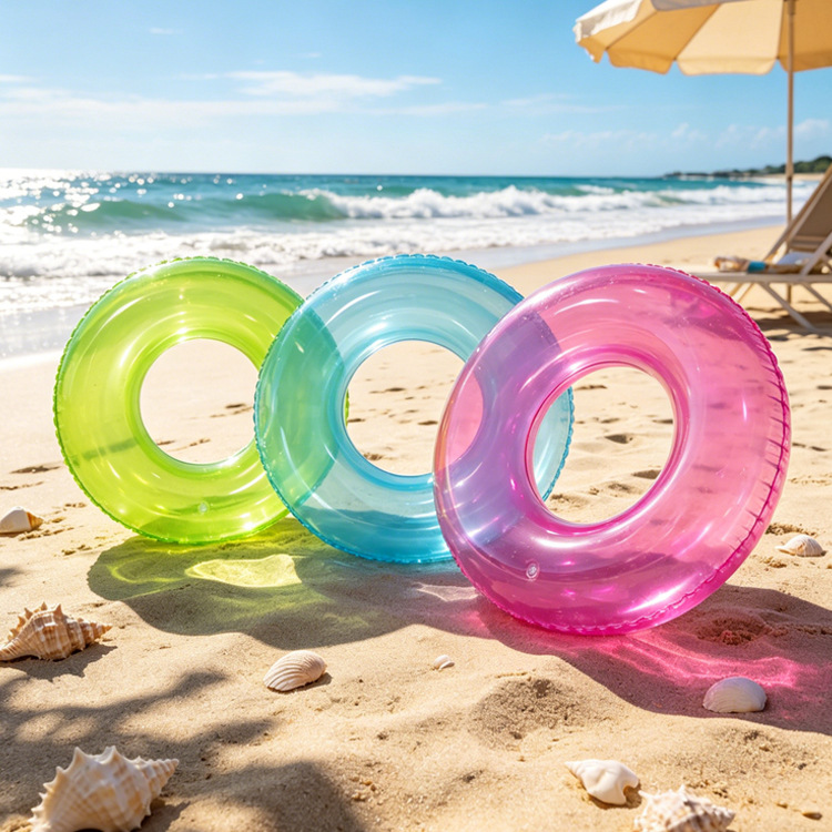 Anillo de natación infantil de plumas de mar para bebés de 3 a 6 años de edad para adultos engrosados inflables anillo infantil axillar fábrica al por mayor