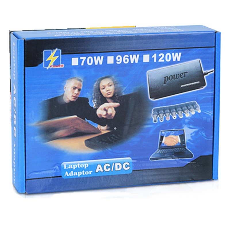 Adaptador de corriente multifunción de 96w 12-24v fuente de alimentación ajustable portátil cargador universal 34 modelos