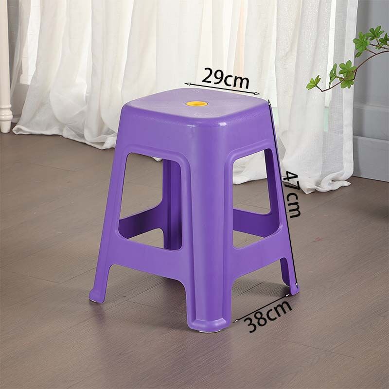Taburetes de plástico grueso, taburetes altos para adultos, taburetes de comedor para adultos, taburetes de comedor resistentes, taburetes de goma cocinada, taburetes de comedor