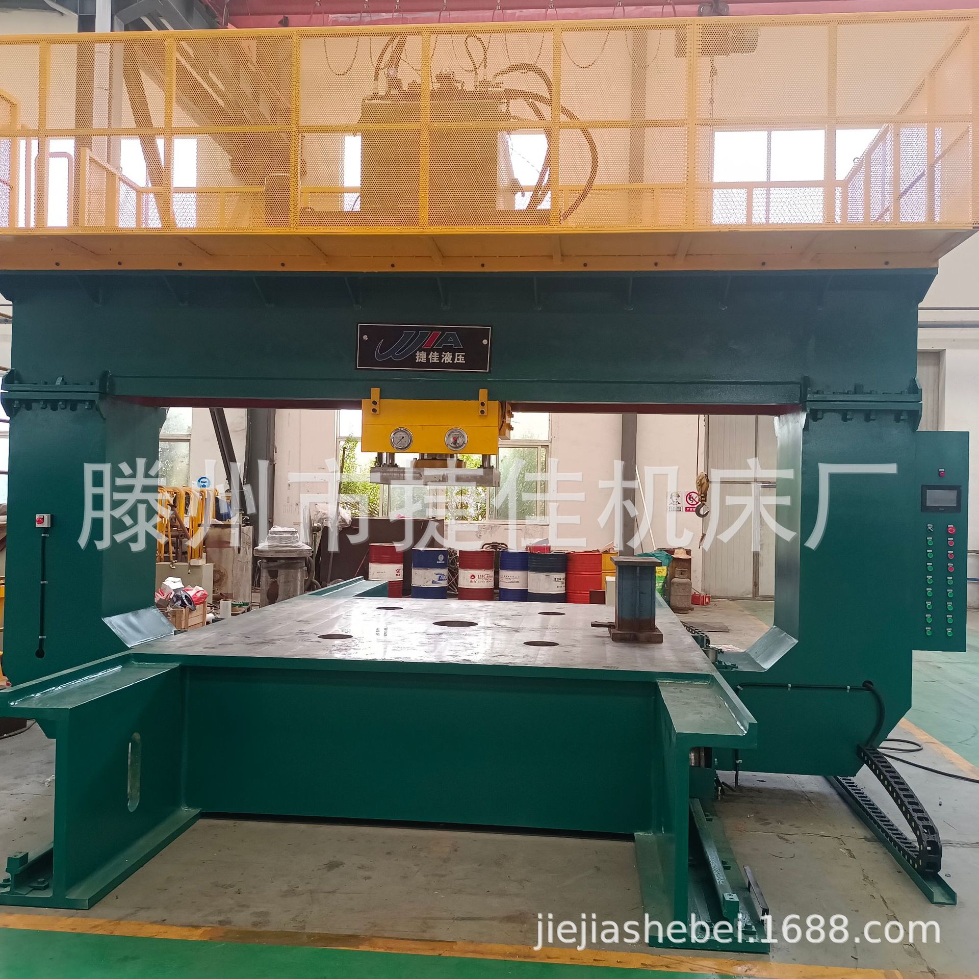 100吨移动龙门液压机 双横梁移动框架液压机 150吨移动龙门压力机