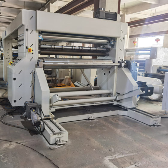 automatic high speed slitting and rewinding machine