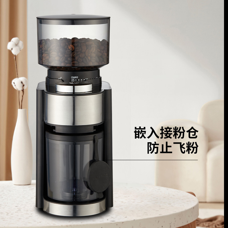 Coffee machine commercial bean grinder Italian electric bean grinder coffee bean grinder hand brewing thickness 110V220V new