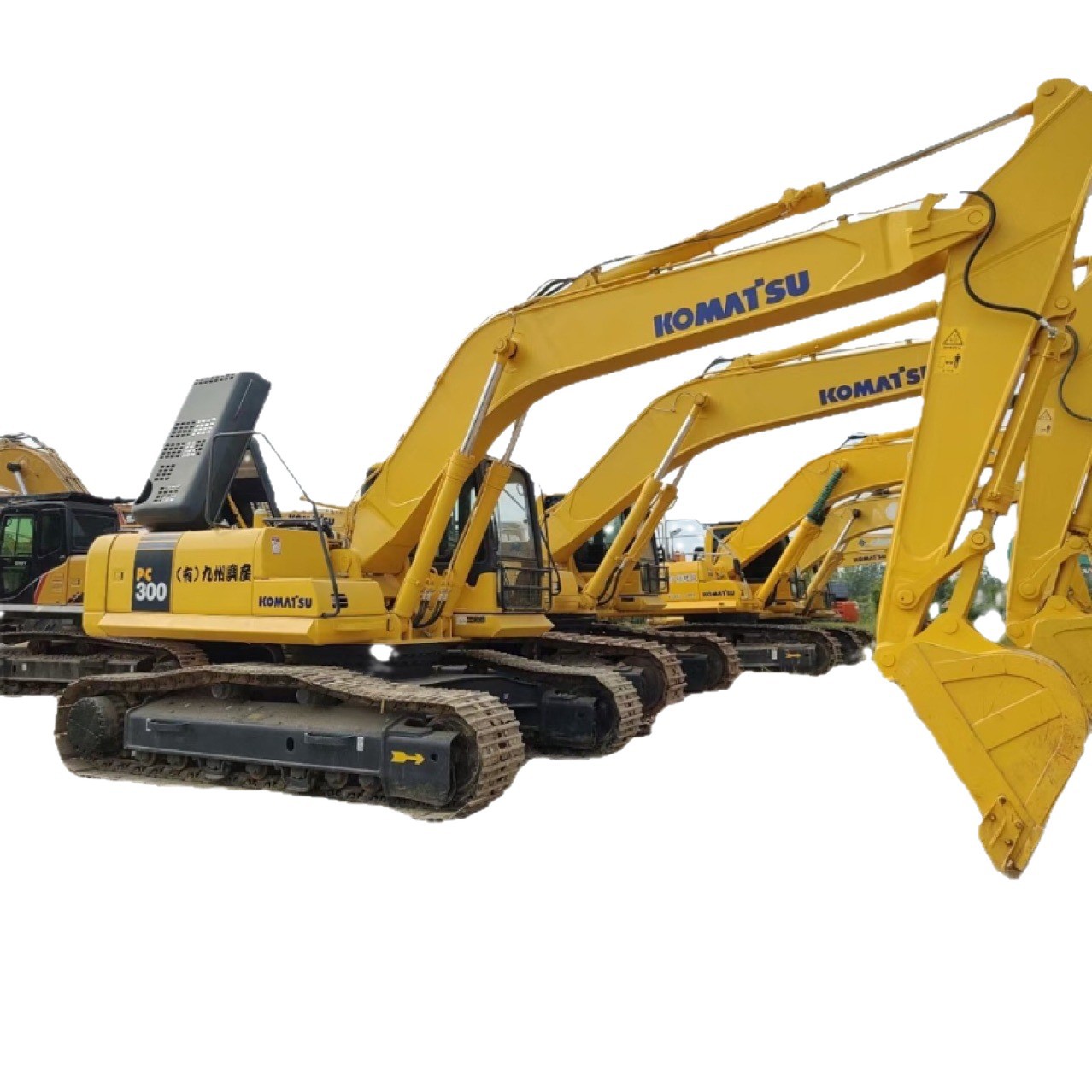 Puerto de declaración de aduanas Shanghai Tianjin Guangzhou de segunda mano Doushan 300 305 modern375 excavadora grande