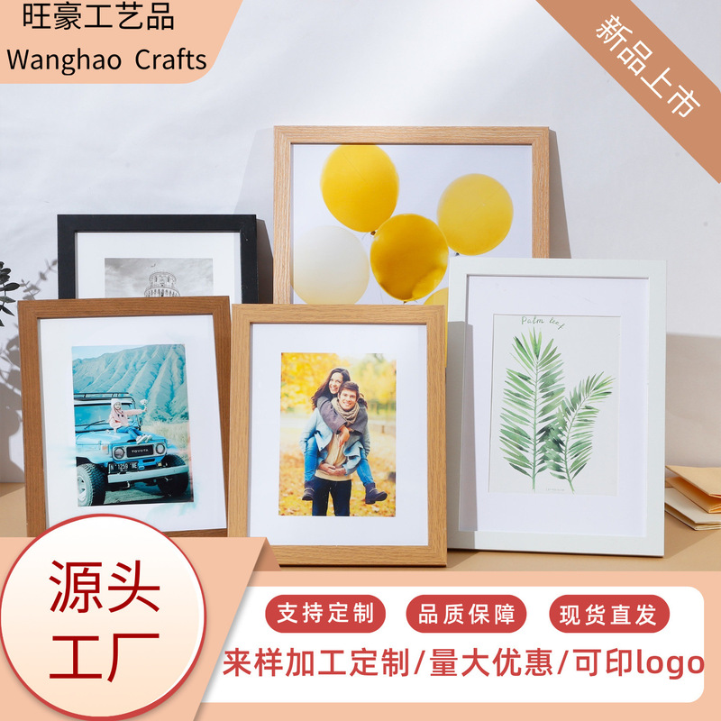 MDF handmade wooden picture frame, wall-mountable decorative picture frame, 5-inch 6inch 7inch A3A4 empty frame for photo wall mounting MDF handmade wooden picture frame, wall-mountable decorative picture frame, 5-inch 6inch 7inch A3A4 empty frame for photo wall mounting