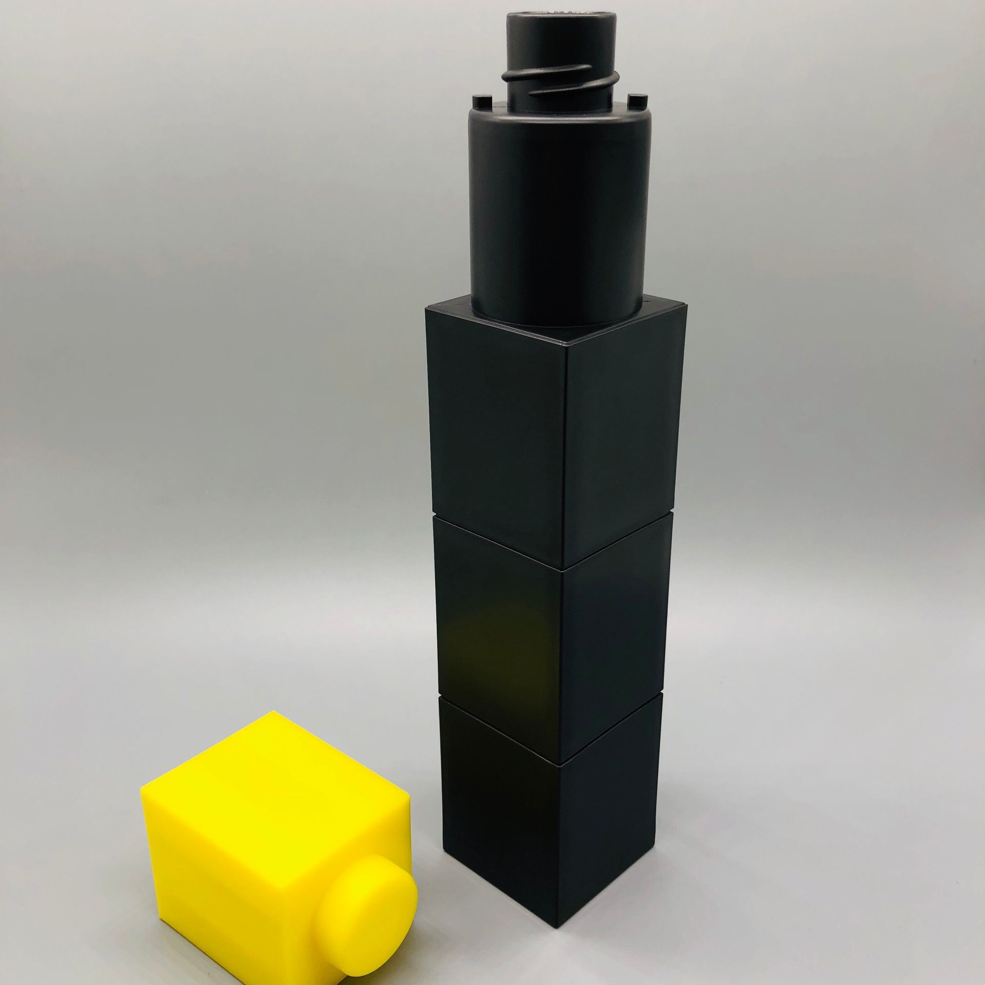 Bloque de construcción taza DIY combinación hervidor de plástico taza de mano juguete creativo para niños taza de agua botella de beber