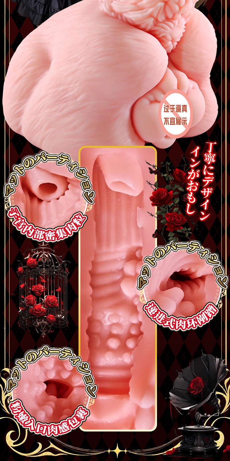 Manual Male Masturbator Airplane Cup with TPE Inverted Mold Design — detail image 12