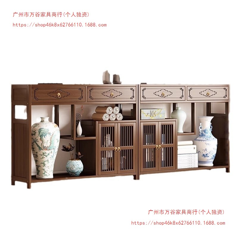 进门玄关柜入户正对门沙发挡柜客厅柜隔断柜边柜酒柜展示柜博古架|undefined