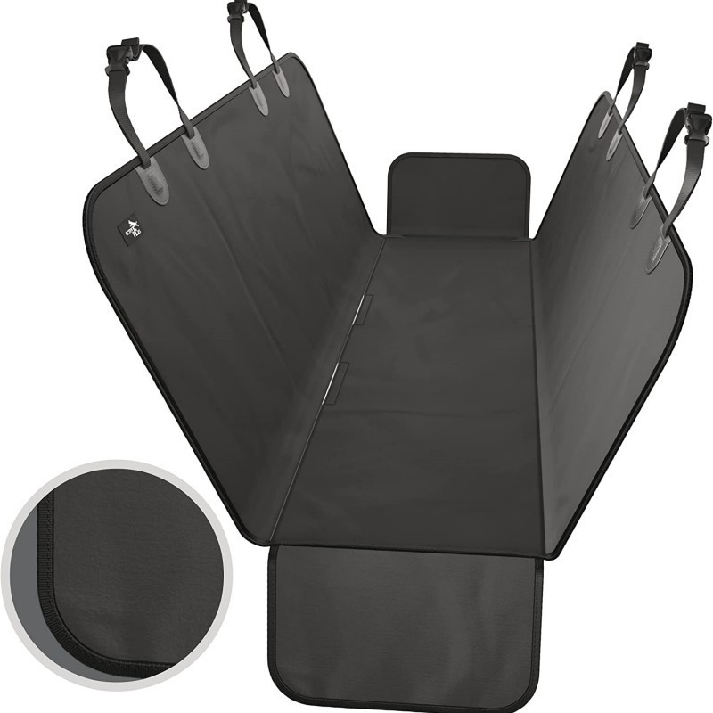 Cojín de mascota de automóvil Amazon nuevo cojín de mascota de automóvil anti-suciedad, cojín de asiento trasero para perros, cojín trasero para automóviles