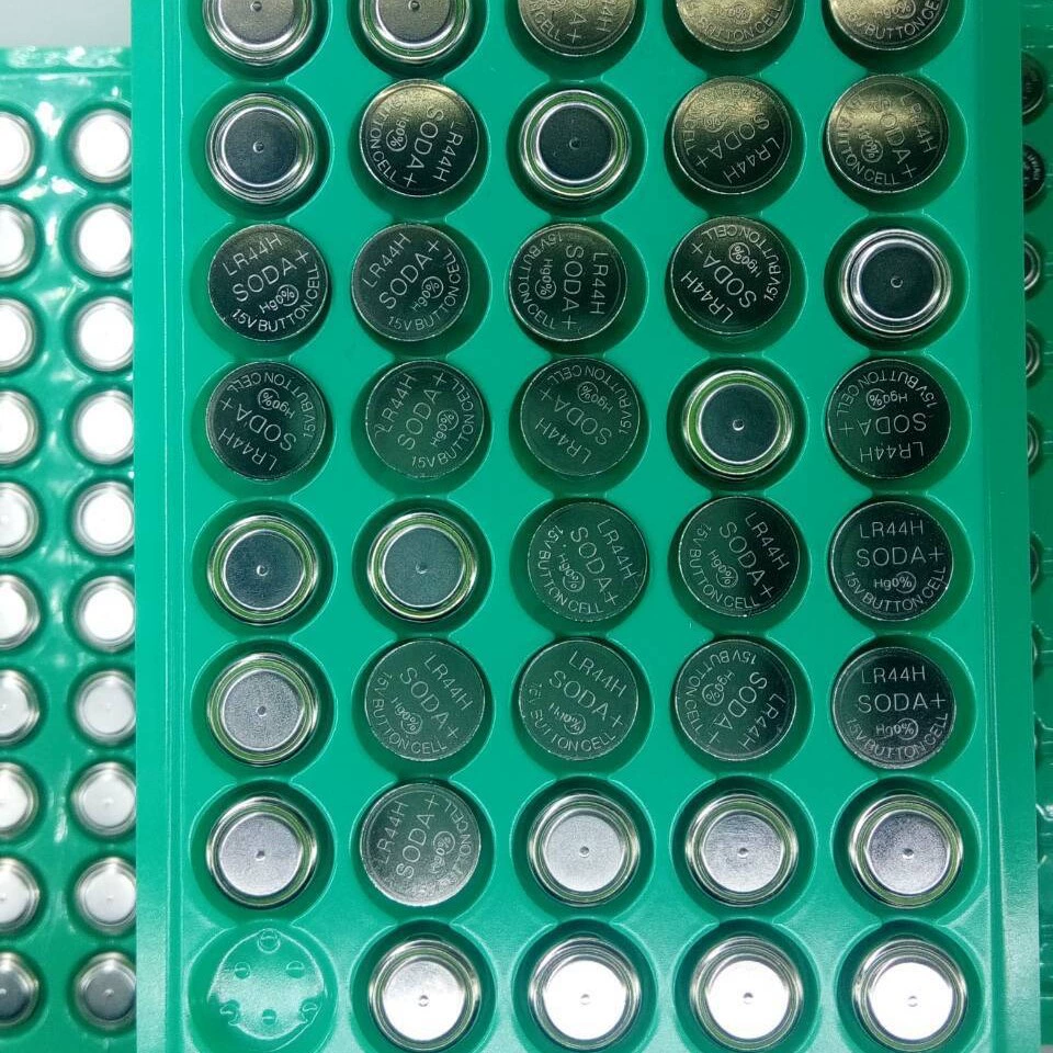 AG13 батарея электронная LR44 кнопка батареи-357SR44/AG13 безртутная батарея SODA