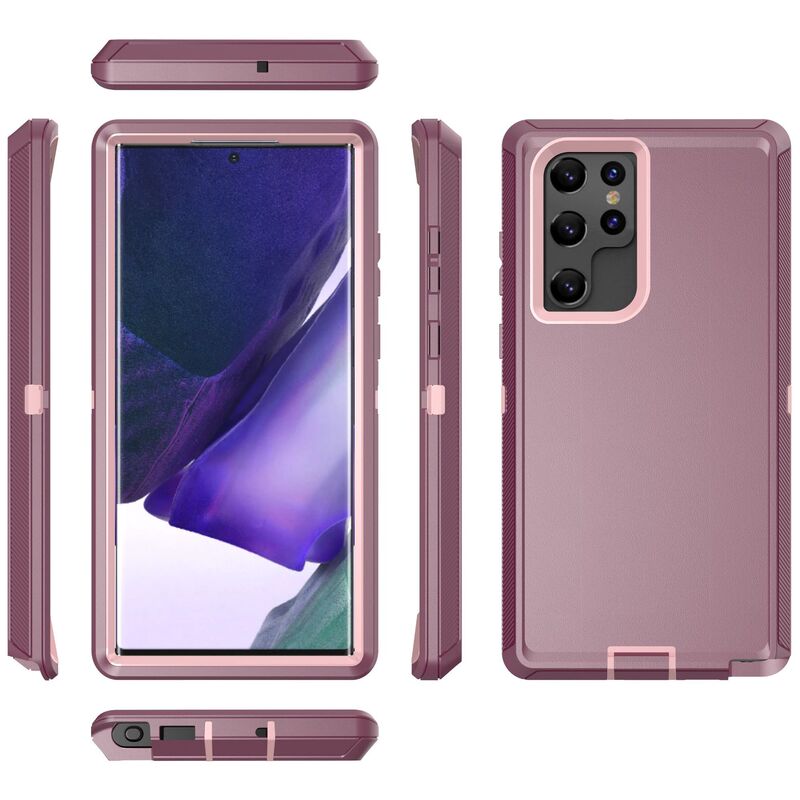 Suitable for Samsung S22/PRO/ULTRA three-proof robot mobile phone case 360 all-inclusive Sergeant drop-proof protective cover