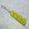 Pc yellow through-four keys-(yellow axis light sound)