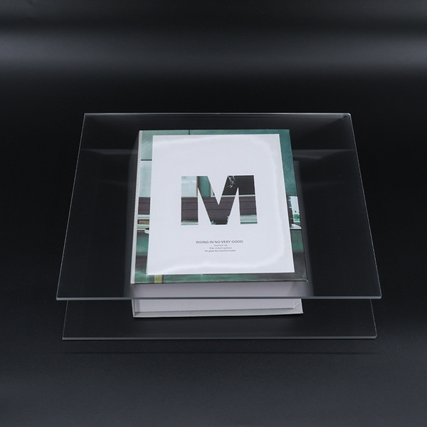Transparent acrylic glass light panel
