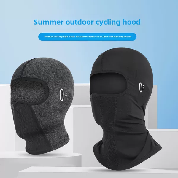 Ruidong Cross-border Riding Sunscreen Mask Motorcycle Full-face Ice Silk Helmet Neicun UV-proof Headgear Mask