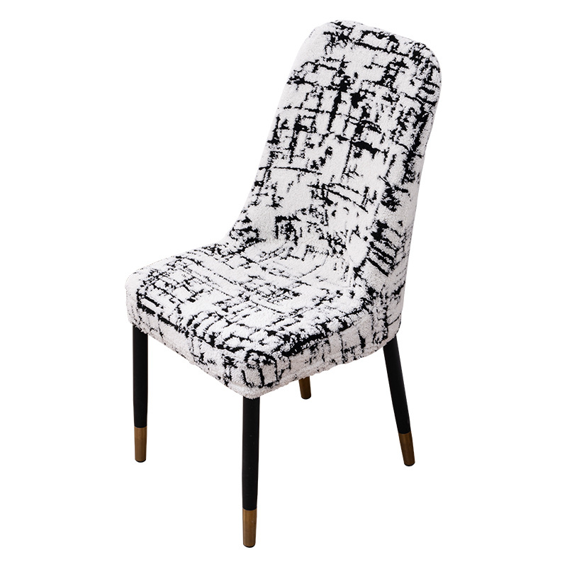 2025 nuevo invierno agrega cubierta de silla de terciopelo hogar cubierta de silla de terciopelo a prueba de polvo resistente al desgaste cubierta de silla antideslizante al por mayor