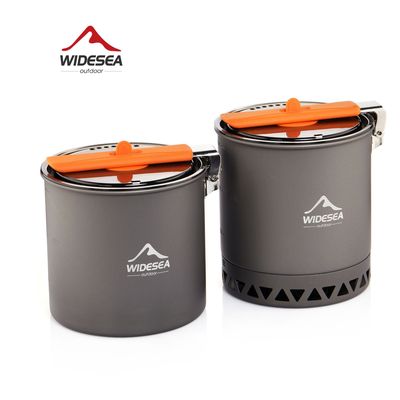 Widesea野营单锅 新款聚能集热露营锅具 便携式徒步登山户外炊具|ms