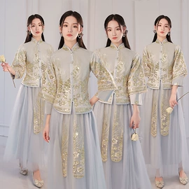 晚礼服;男式西服套装;伴娘服