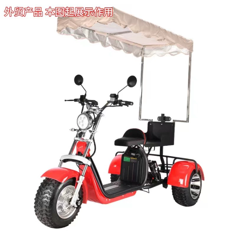 Внешняя торговля новый трехколесный гольф-кары с полкой с тентом аккумулятор мотоцикл взрослый отдых скутер
