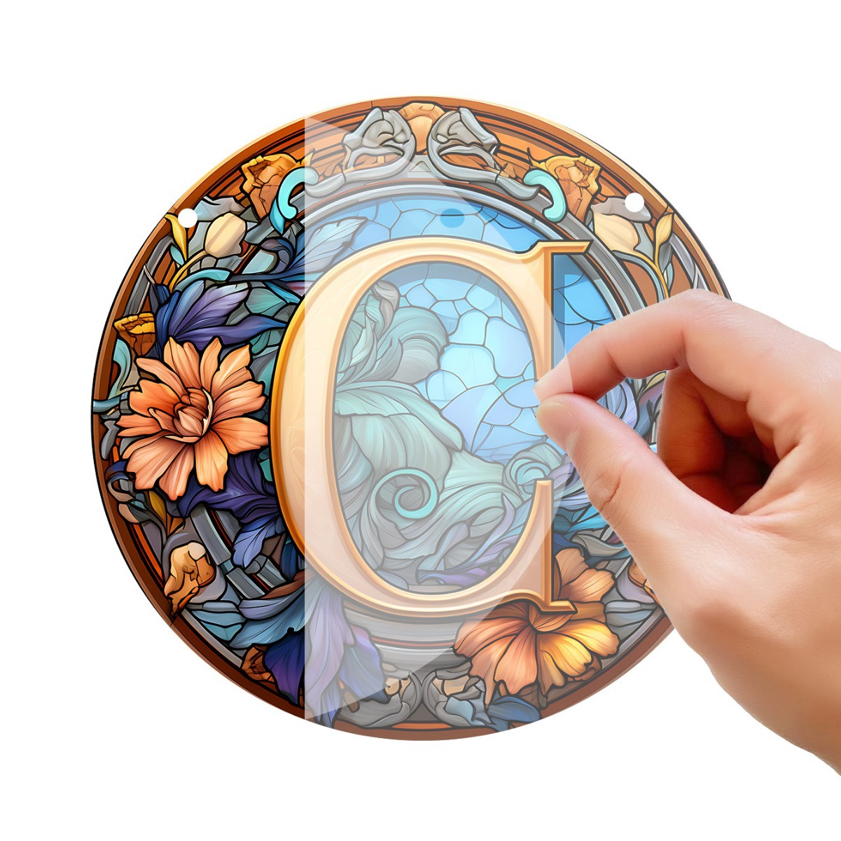 26 letras colgantes colgantes de cadena acrílica fabricantes de colgantes para el hogar al por mayor con colgantes de cadena