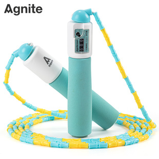 Deli Deli Angnet Ft122-1/Ft122-2 Foam Handle Mechanical Counting Bamboo Skipping Rope