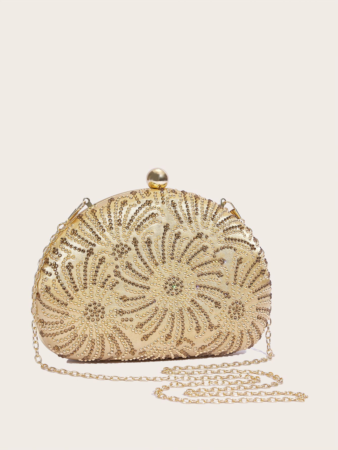 Borsa a tracolla con catena elegante da sera, da sposa e da ballo_voghion.com