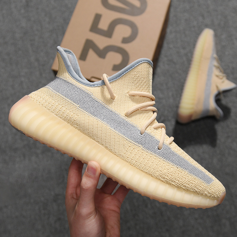 Putian sneakers pure original company grade High version coconut 350 linen cream baby's crust Angel poison test